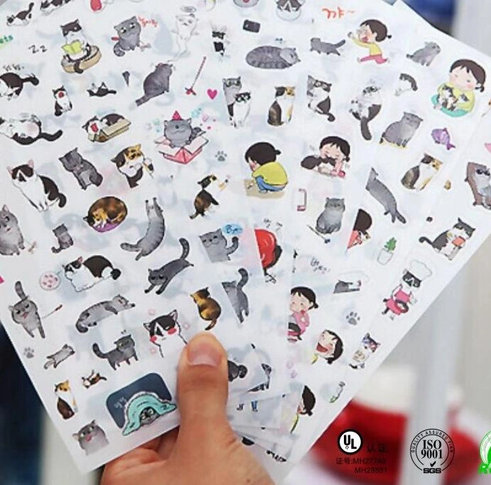 สติกเกอร์ไดคัทแบบ Kiss cut